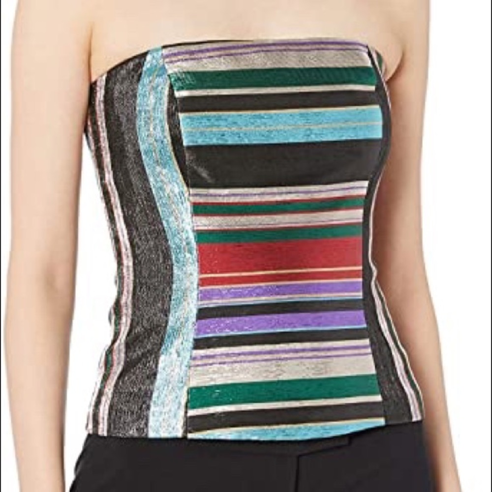Trina Turk Draco Busier in Party Stripe